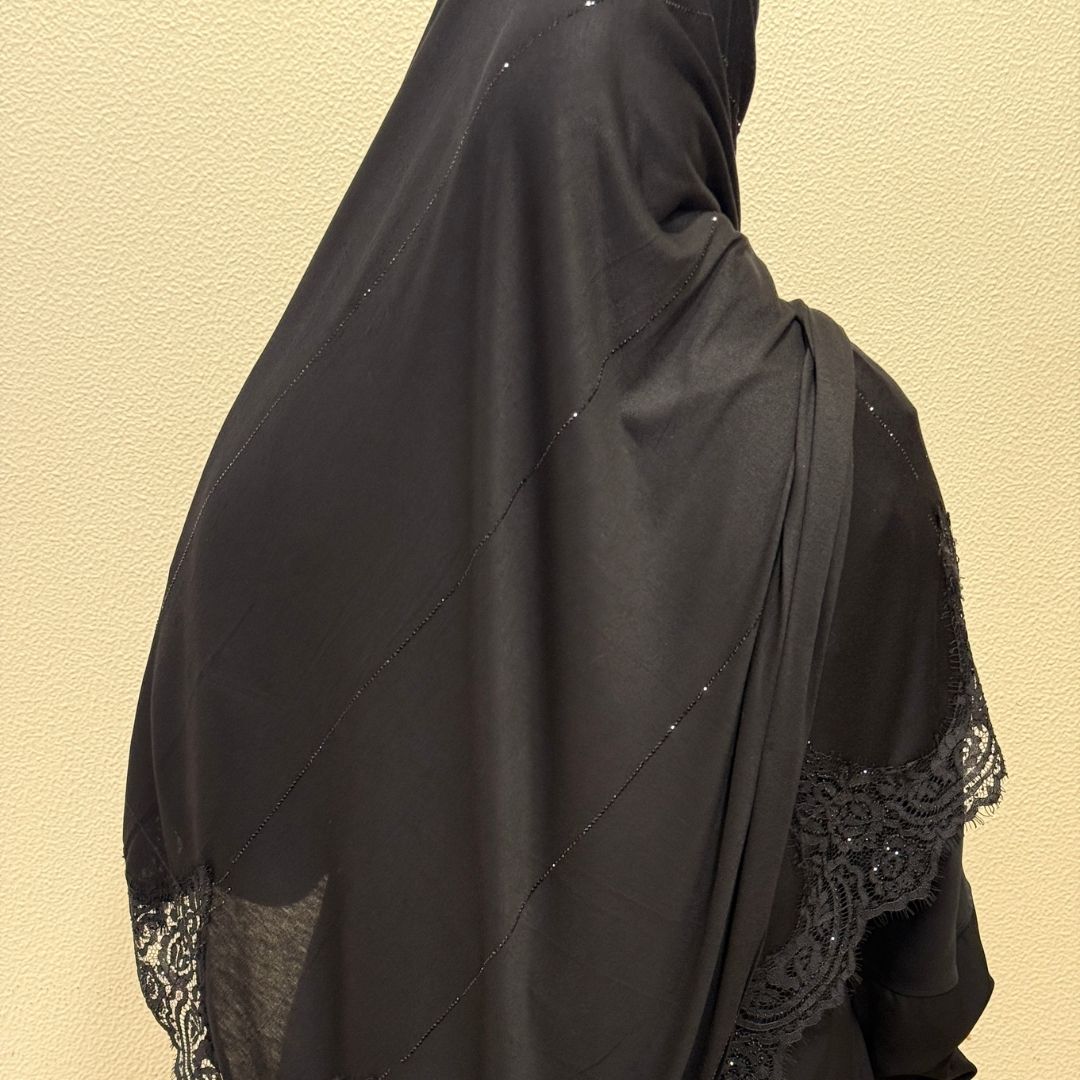 Luxe Lace No PIN Hijab