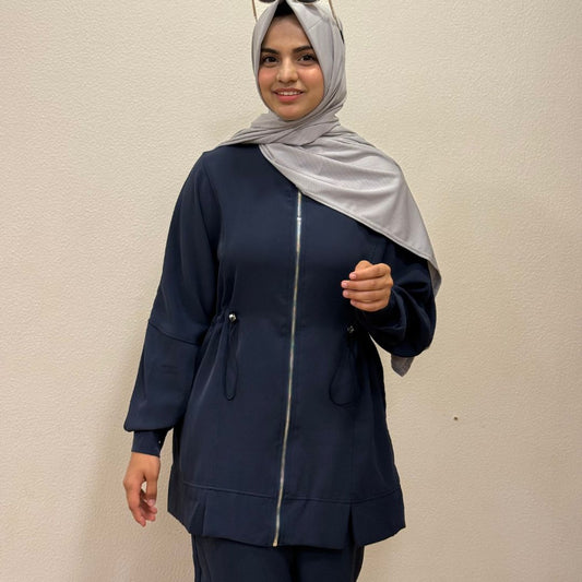 Blue Turkish cord set