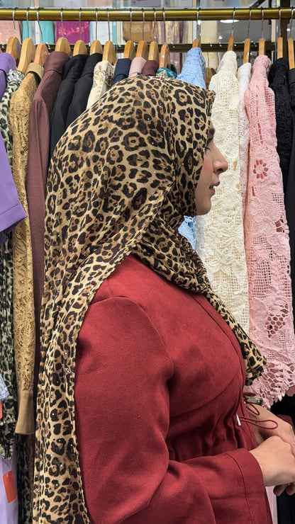 printed jersey hijab