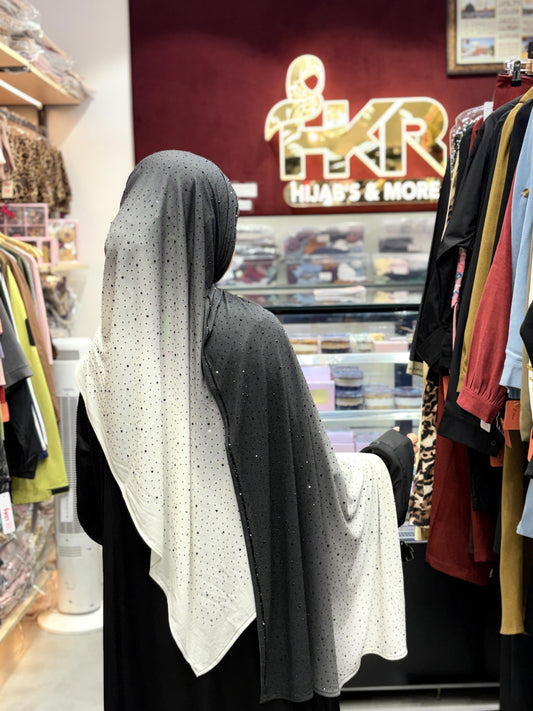 Black Turkish Hijab for Women – Classic Soft Elegant Modest Scarf