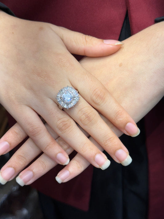 American diamond ring