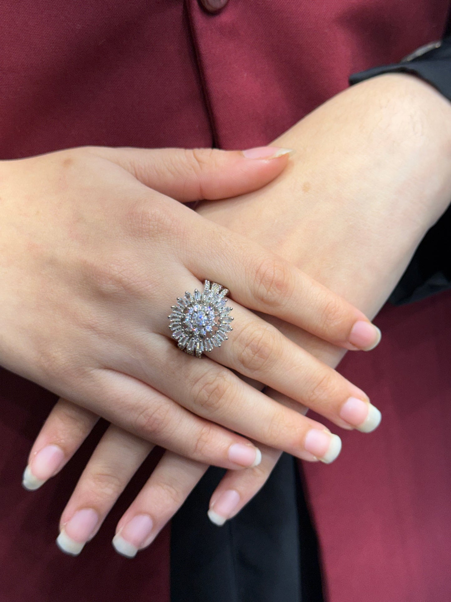 American diamond ring