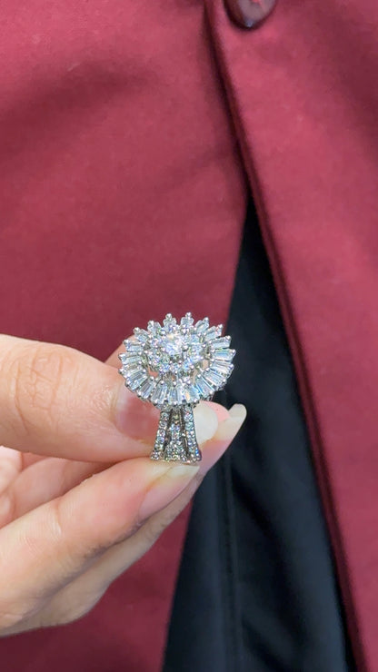 American diamond ring