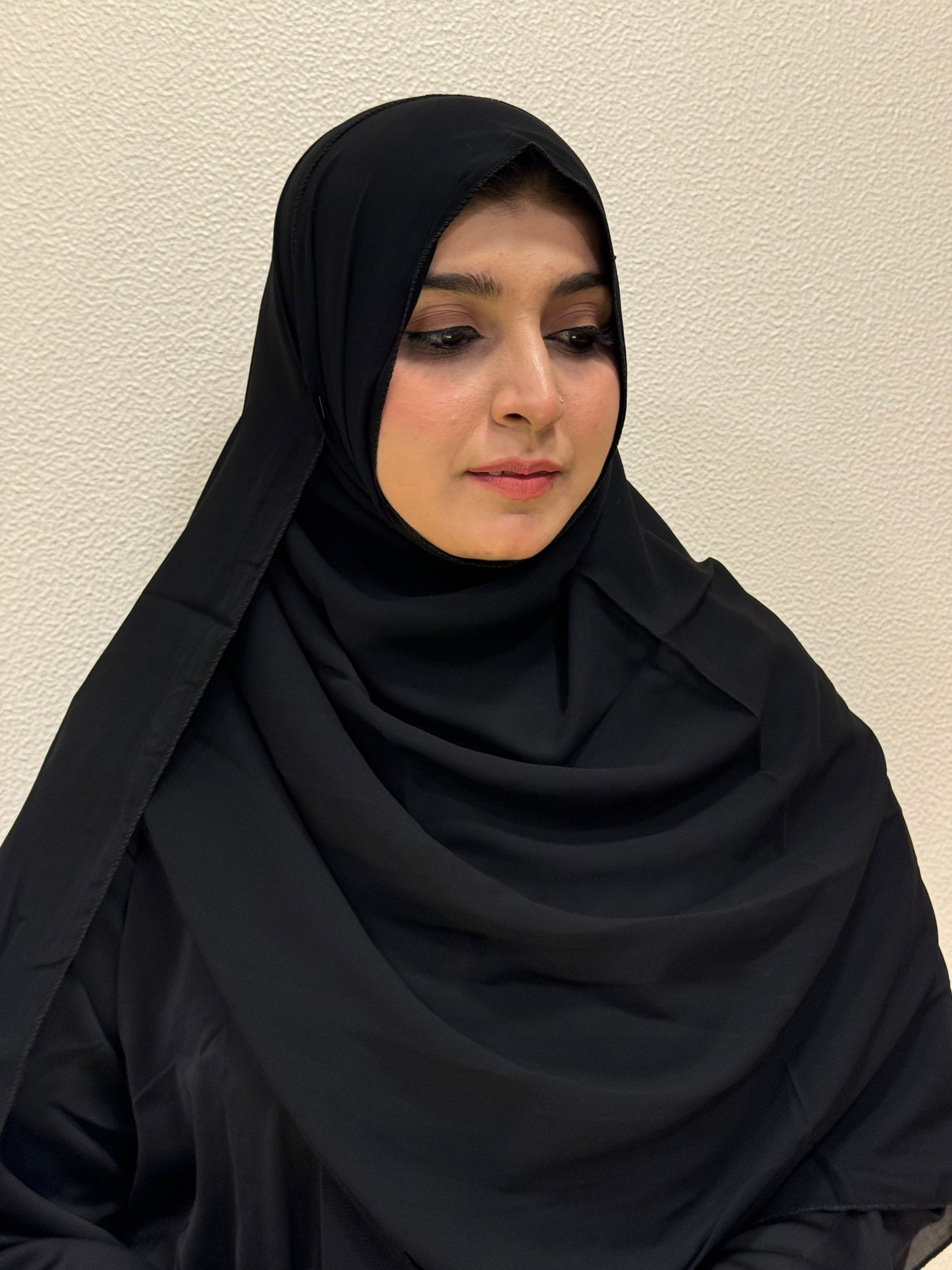 Korean Nida abaya (black )