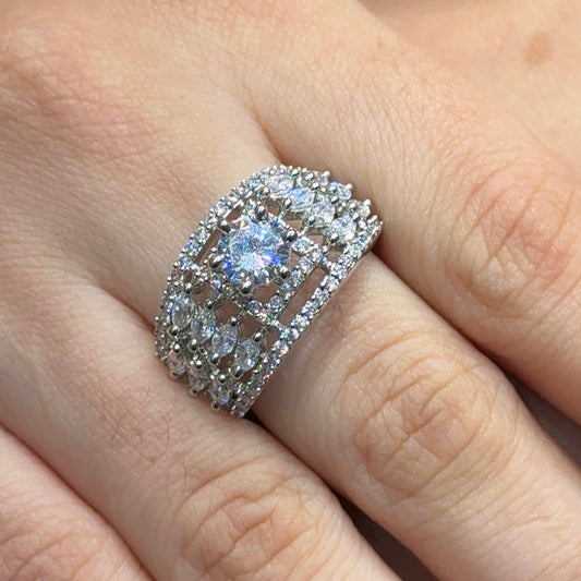 American diamond ring