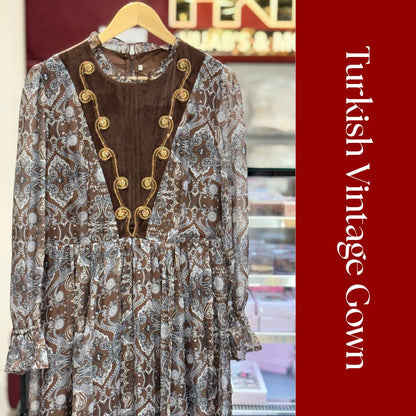 Turkish Vintage Gown