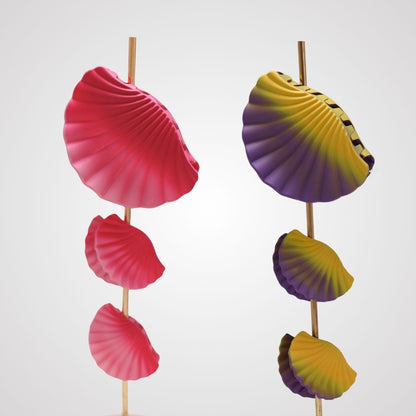 Shell Drop Hair Clip