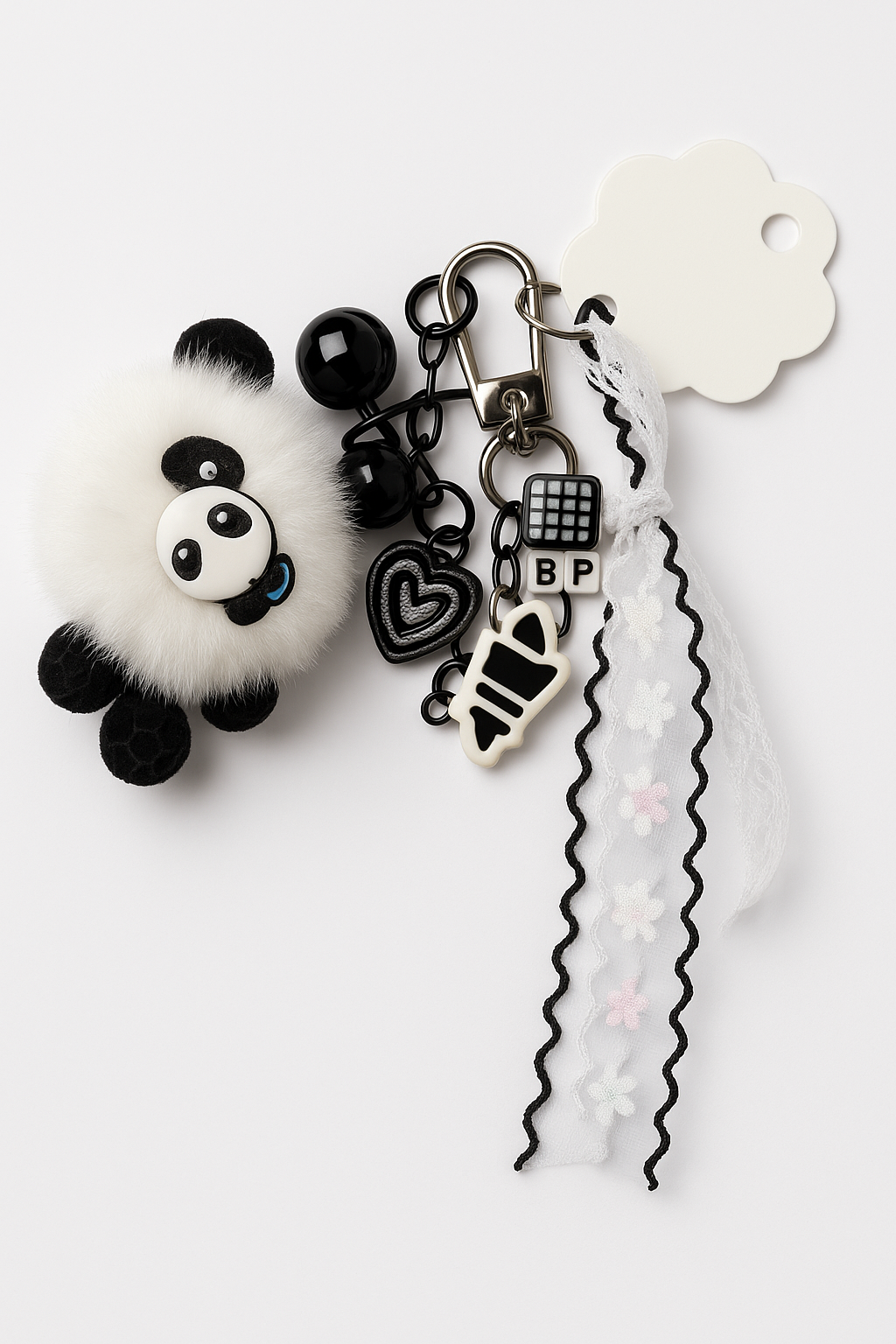 Panda Charm Keychain