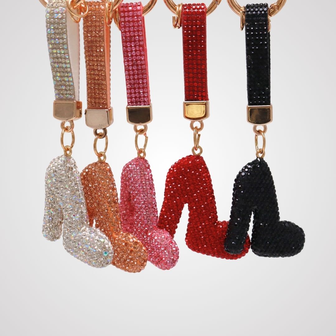 Glitter Heels Keychain