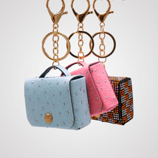 Mini Shoulder Bag Keychain