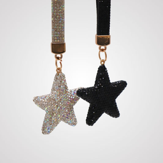 Glitter Star Keychain