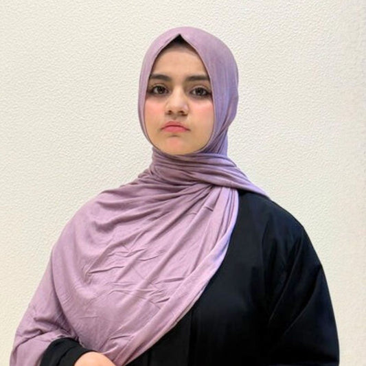 Light Purple Bamboo Jersey Hijab

Premium Soft Stretch Modest Scarf

Soft • Breathable • Elegant

Lightweight Comfort • Everyday Style

Effortless Elegance