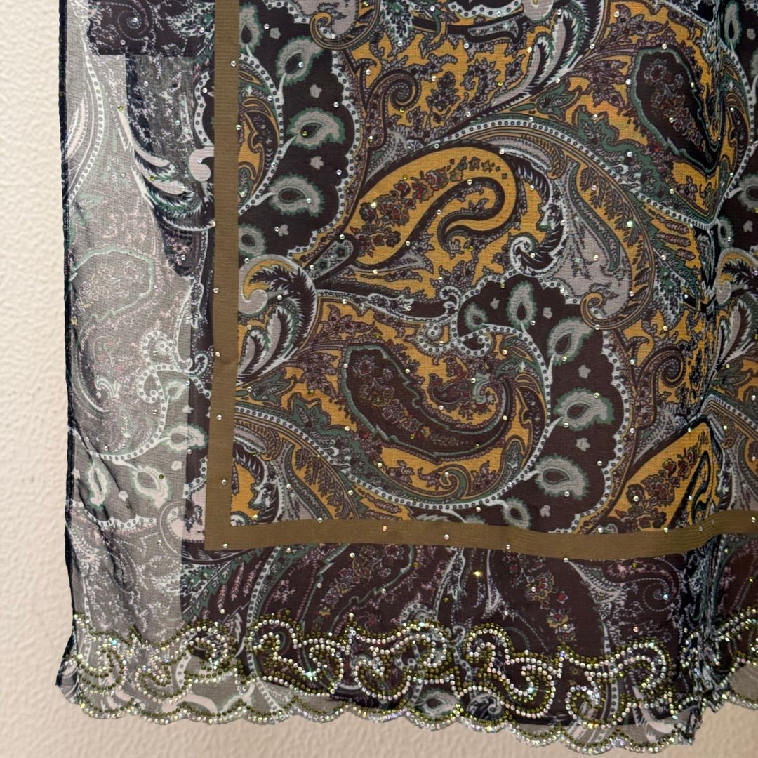 Midnight Blue Soft Chiffon Hijab