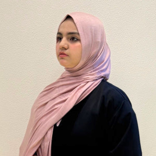 Pink Bamboo Jersey Hijab

Premium Soft Stretch Modest Scarf

Soft • Breathable • Elegant

Lightweight Comfort • Everyday Style

Effortless Elegance 