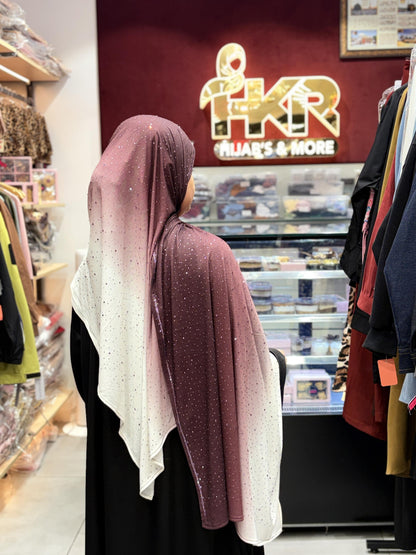 Purple Turkish Hijab for Women – Stylish Soft Modest Scarf