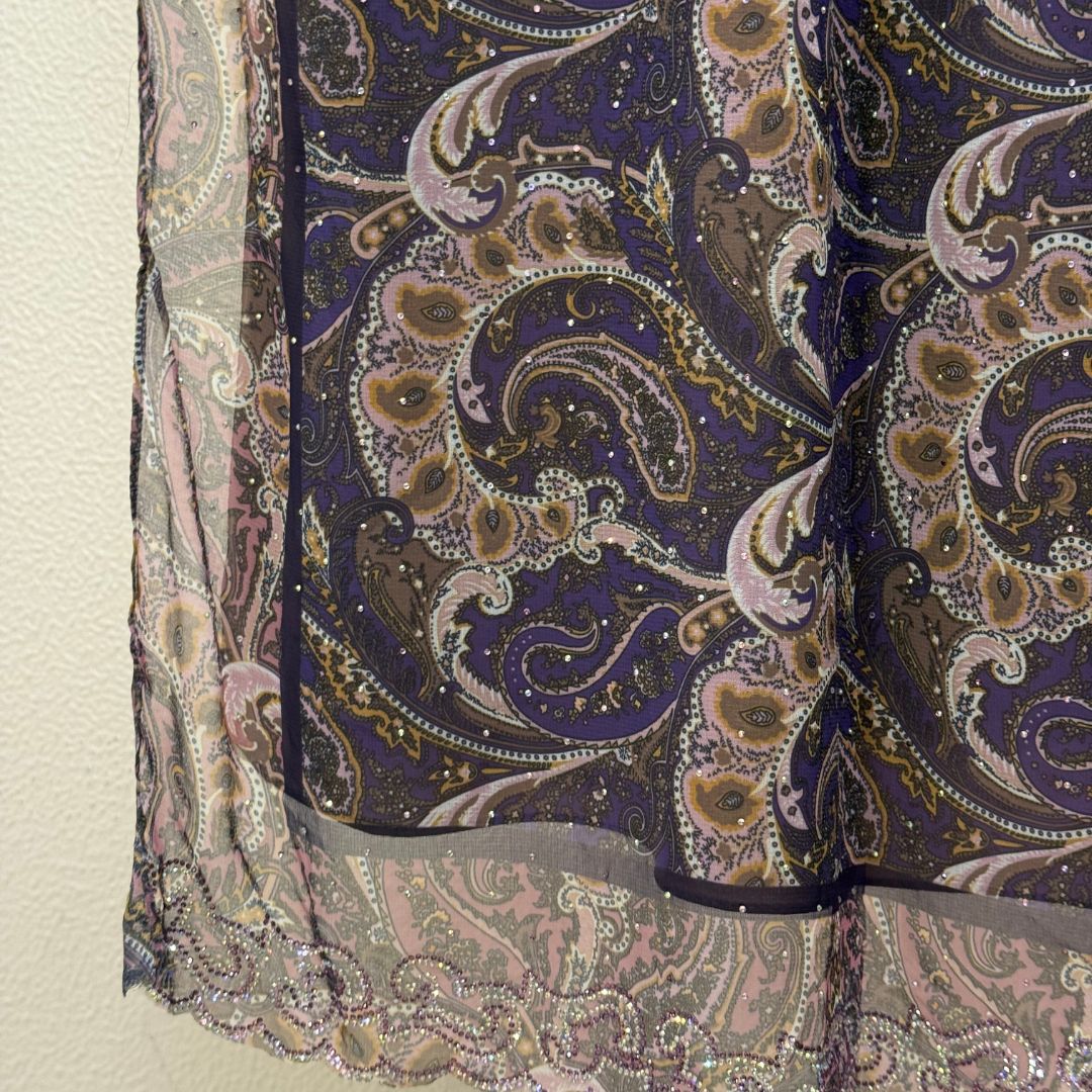 Royal Purple Soft Chiffon Hijabs