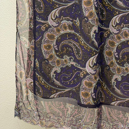 Royal Purple Soft Chiffon Hijabs