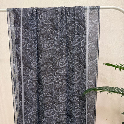 Smoke Grey Soft Chiffon Hijabs