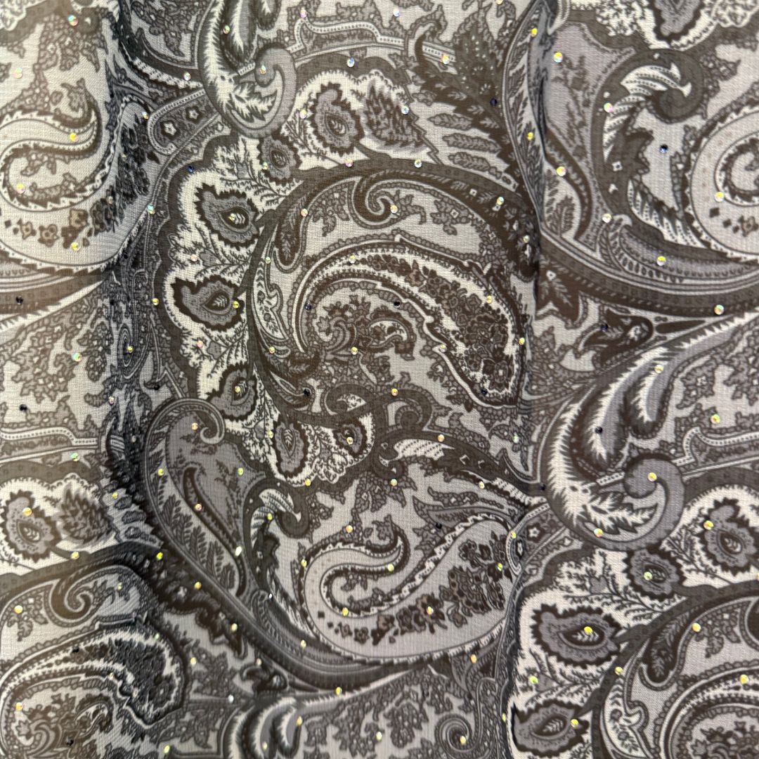 Smoke Grey Soft Chiffon Hijabs