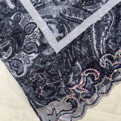 Smoke Grey Soft Chiffon Hijabs