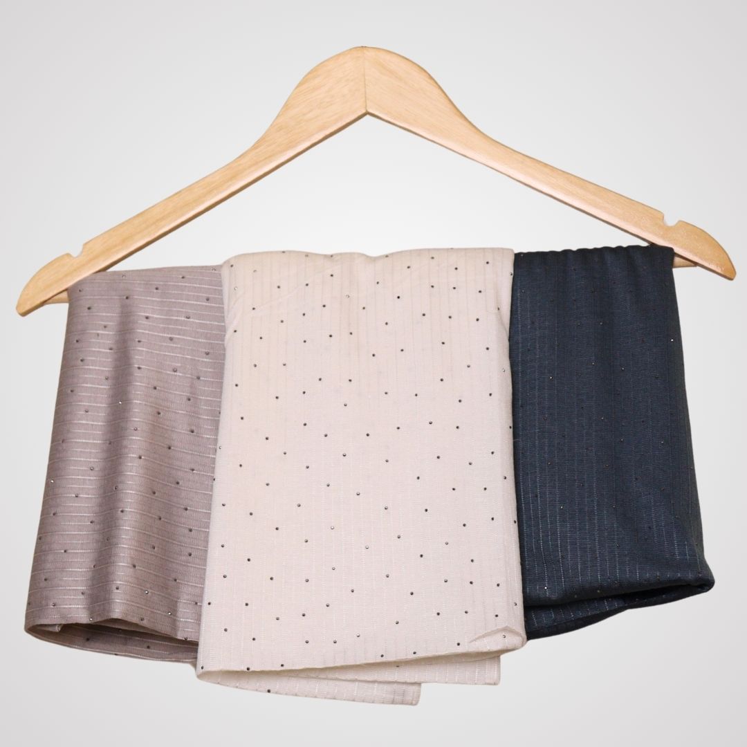 STONE WORK JERSEY HIJAB